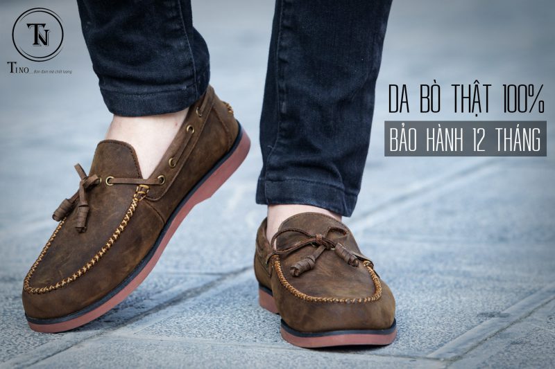 Giày lười da sáp Boat GL99 3 Giày lười da sáp Boat GL99 3