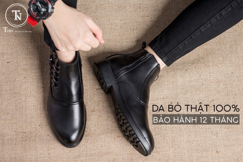 Boots nam cao cổ thời trang GC12 - Hoàng tử thành Rome 6