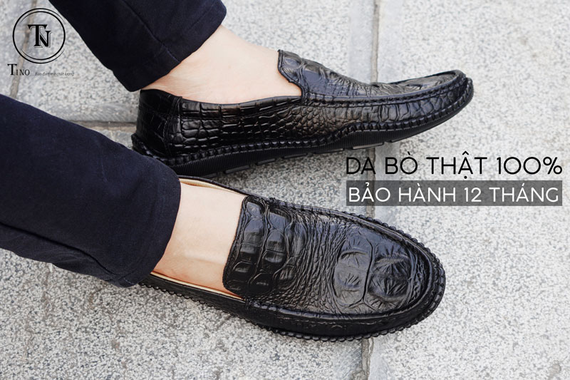 Giày lười nam da cá sấu GL61 phiên bản 2018 3 Giày lười nam da cá sấu GL61 phiên bản 2018 3