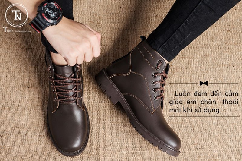 Giày boots thời trang nam GC09 - Gã phượt thủ đi hoang 7