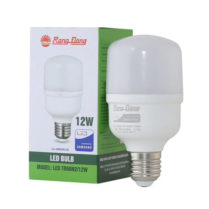 Ảnh Bóng đèn LED Búp 12W TR60N2/12W Rạng Đông 1