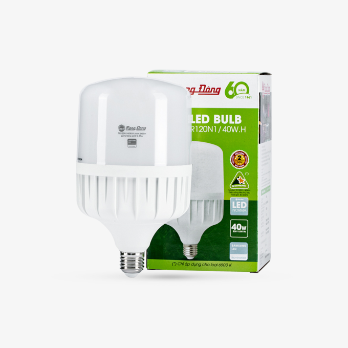 Ảnh Bóng đèn LED Búp 40W TR120N1/40W.H Rạng Đông 1