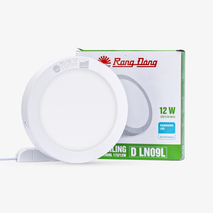 Ảnh Đèn LED ốp trần 12W LN09 172/12 Rạng Đông 1