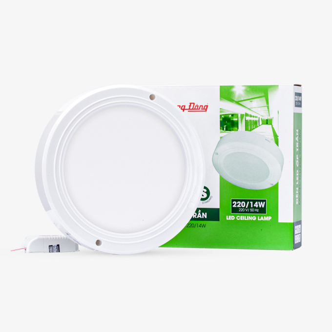Ảnh Đèn LED ốp trần 14w LN05 220/14 Rạng Đông 1