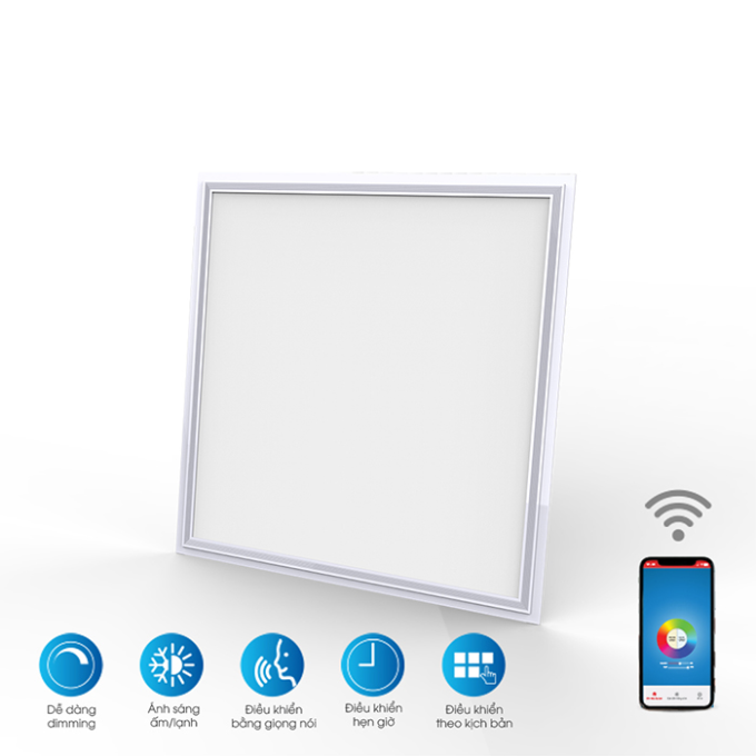 Ảnh Đèn LED Panel smart wifi 40w D P02 60×60/40 Rạng Đông 1