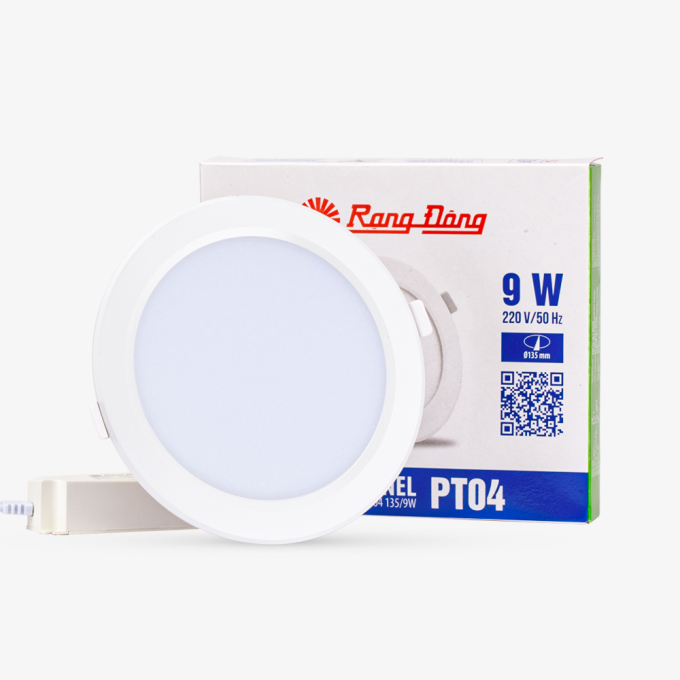 Ảnh Đèn LED Panel tròn PT04 135/9W Rạng Đông 1