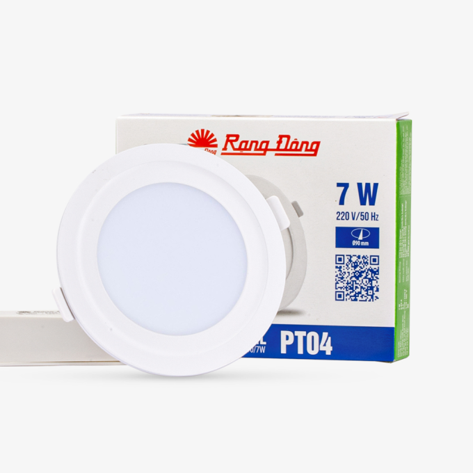 Ảnh Đèn LED Panel tròn PT04 90/7W Rạng Đông 1