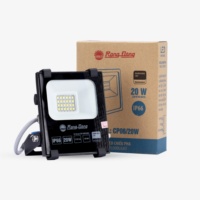 Ảnh Đèn pha LED 20W CP06L Rạng Đông 1