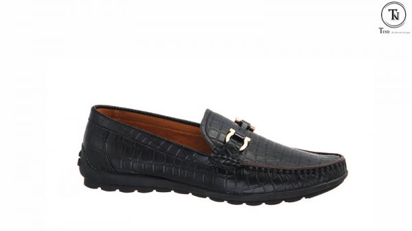 Ảnh Giày lười da nam vân cá sấu GL05 Tino 1