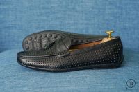 Giày lười da nam nơ chuông đục lỗ GL19 3