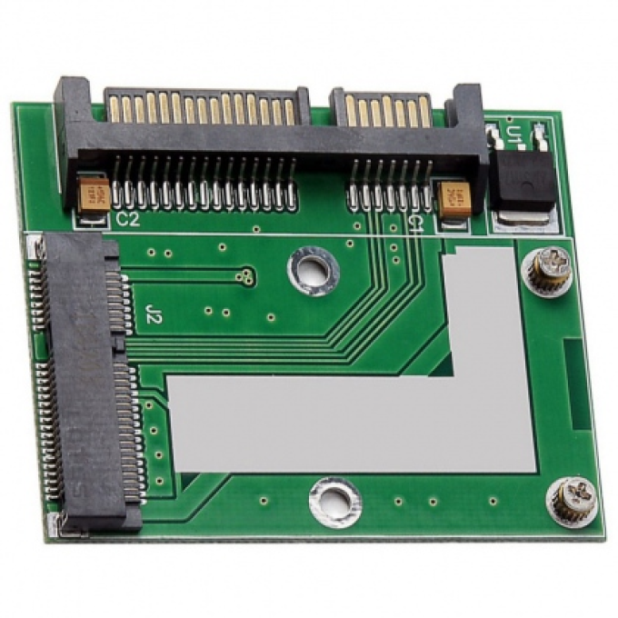 Ảnh Adapter chuyển SSD mSATA sang 2.5 inch kích cỡ nhỏ  (2.5 inch mini size) 1