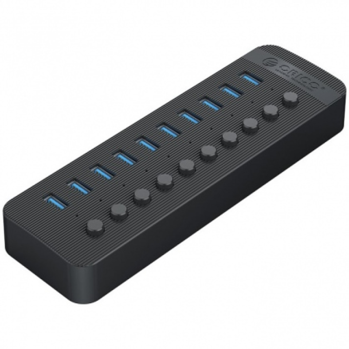 Ảnh Bộ chia 10 cổng USB 3.0 công tắc riêng Orico CT2U3-10AB (Hub USB Orico 10 Port) 1