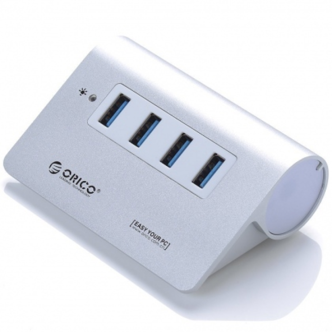 Ảnh Bộ chia 4 cổng USB 3.0 Orico M3H4 vỏ nhôm - Hub USB Orico Aluminum 1