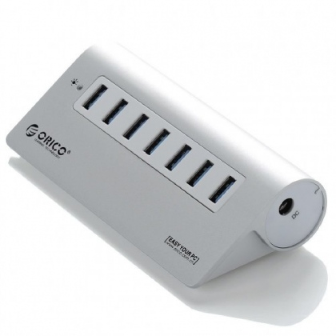Ảnh Bộ chia 7 cổng USB 3.0 Orico M3H7 vỏ nhôm - Hub USB Orico Aluminum 1