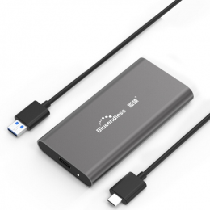 Ảnh Box chuyển mSata sang USB Blueendless M3C 1