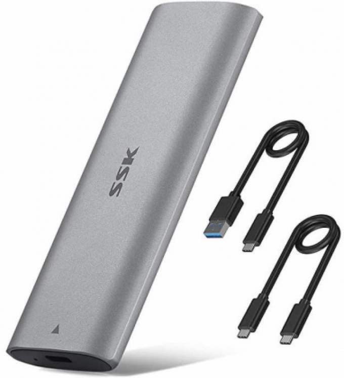 Ảnh Box M2 NVMe + SATA SSK HE-C370 (Hỗ trợ cả NVME và SATA) 1