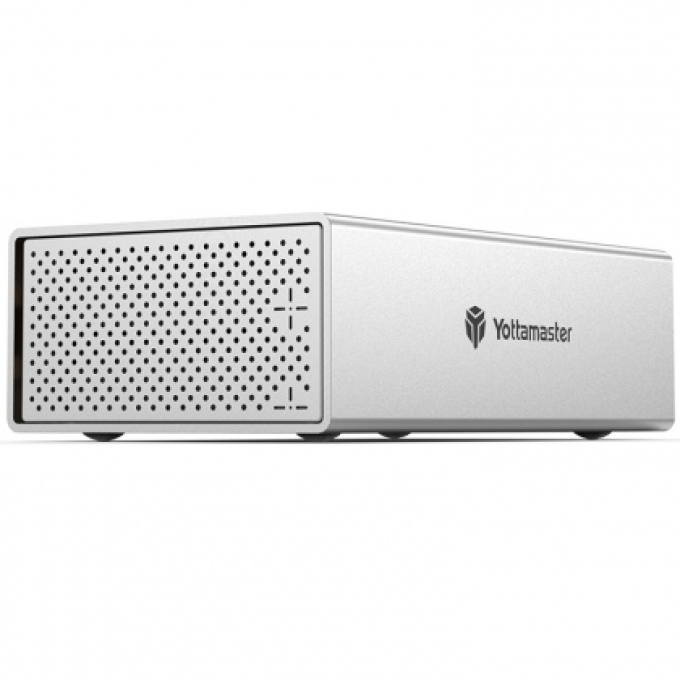 Ảnh Hộp đựng ổ cứng 2 bay 3.5 inch RAID Yottamaster PS200RU3-US-SV  (Có hỗ trợ RAID) 1