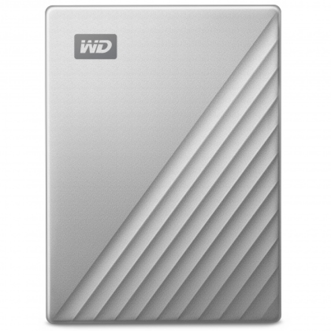 Ảnh Ổ cứng di động HDD Portable 2TB WD My Passport Ultra Metal Silver (Vỏ Nhôm - Màu Bạc) 1