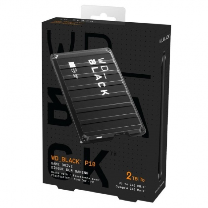 Ảnh Ổ cứng di động HDD Portable 2TB WD Black P10 (Chuyên Game Playstation, Xbox) 1