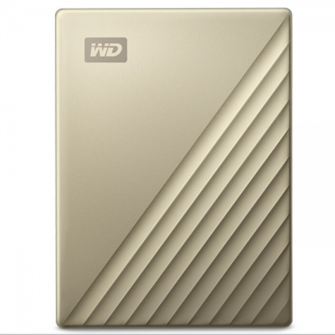 Ảnh Ổ cứng di động HDD Portable 5TB WD My Passport Ultra Metal Gold (Vỏ Nhôm - Màu Vàng) 1