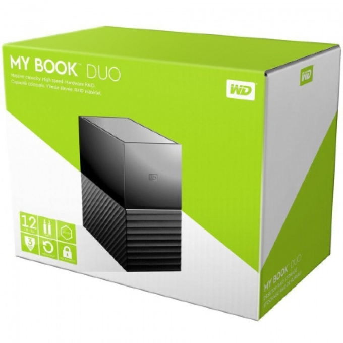 Ảnh Ổ cứng gắn ngoài HDD Desktop 12TB WD My Book Duo 1
