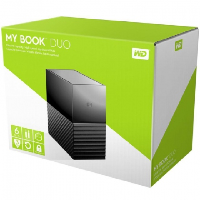 Ảnh Ổ cứng gắn ngoài HDD Desktop 6TB WD My Book Duo 1