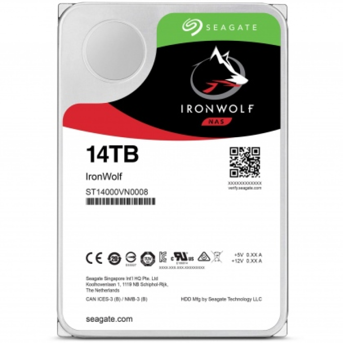 Ảnh Ổ cứng HDD Desktop 14TB Seagate IronWolf 1