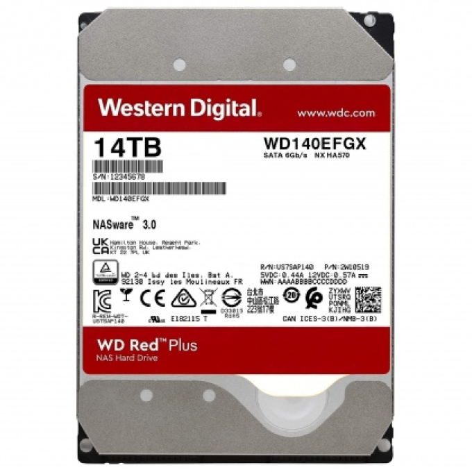 Ảnh Ổ cứng HDD Desktop 14TB WD Red Plus 1