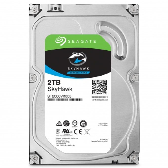 Ảnh Ổ cứng HDD Desktop 2TB Seagate Skyhawk (Chuyên Camera) 1
