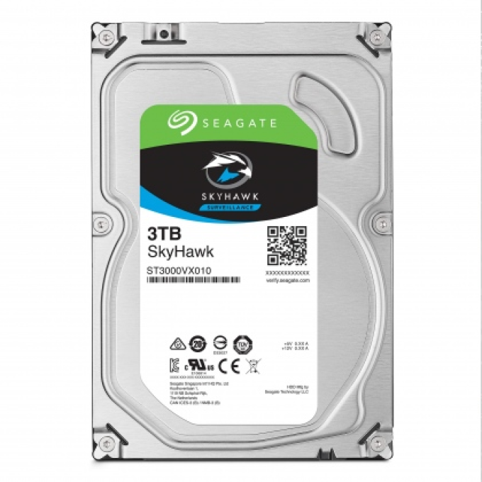 Ảnh Ổ cứng HDD Desktop 3TB Seagate Skyhawk (Chuyên Camera) 1
