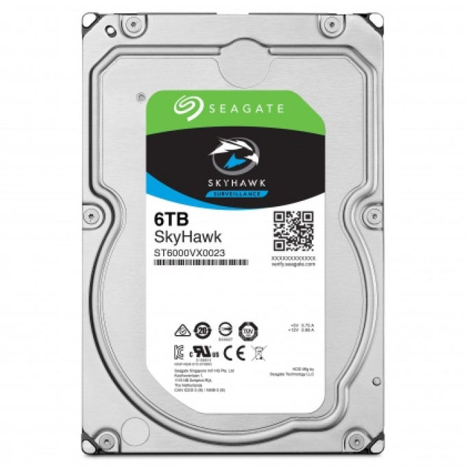 Ảnh Ổ cứng HDD Desktop 6TB Seagate Skyhawk (Chuyên Camera) 1