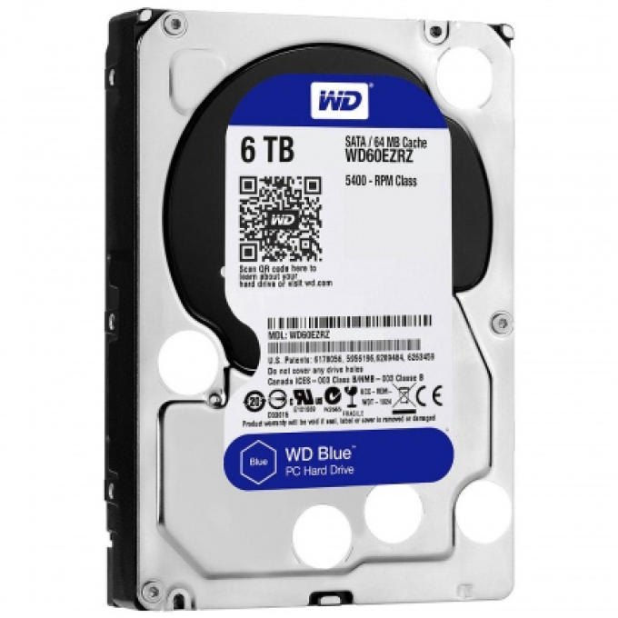 Ảnh Ổ cứng HDD Desktop 6TB Western Digital WD Blue 1