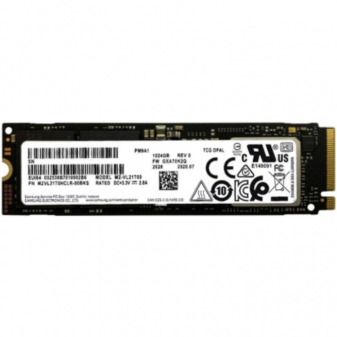 Ảnh Ổ cứng SSD M2-PCIe 1TB Samsung PM9A1 NVMe 2280 (OEM Samsung 980 PRO) 1