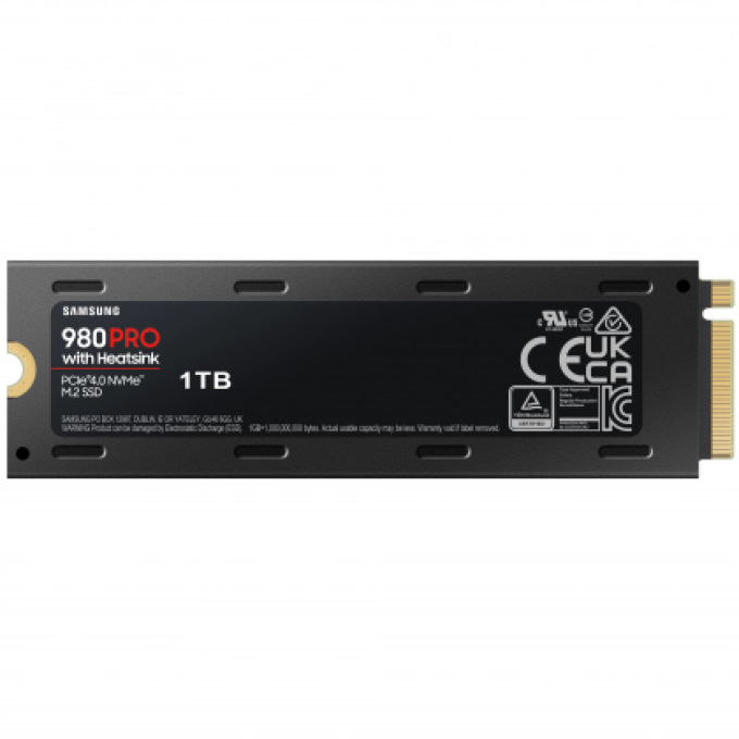 Ảnh Ổ cứng SSD M2-PCIe 1TB Samsung 980 PRO (kèm tản nhiệt - Chuyên game PlayStation PS5) 1