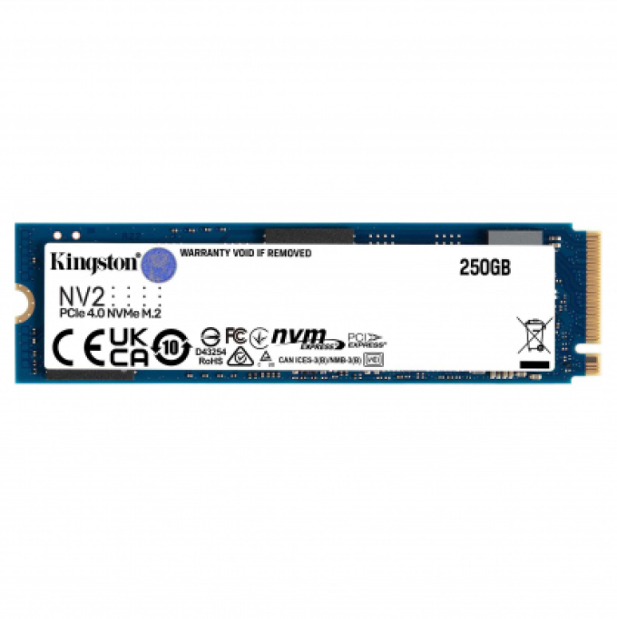 Ảnh Ổ cứng SSD M2-PCIe 250GB Kingston NV2 NVMe 2280 1