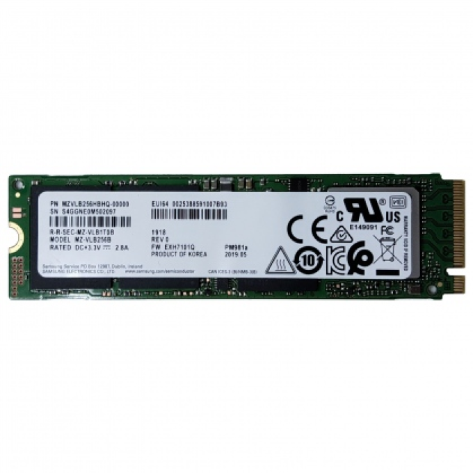 Ảnh Ổ cứng SSD M2-PCIe 256GB Samsung PM981a NVMe 2280 (OEM Samsung 970 EVO Plus) 1