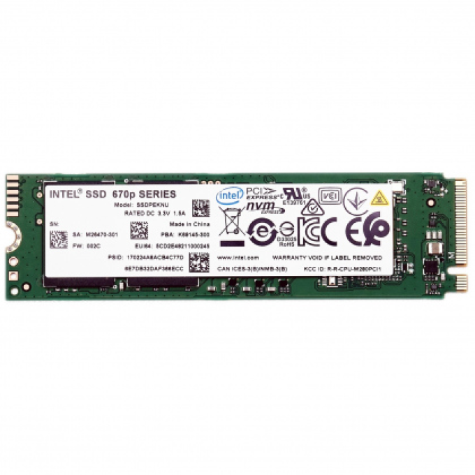 Ảnh Ổ cứng SSD M2-PCIe 2TB Intel 670p NVMe 2280 1