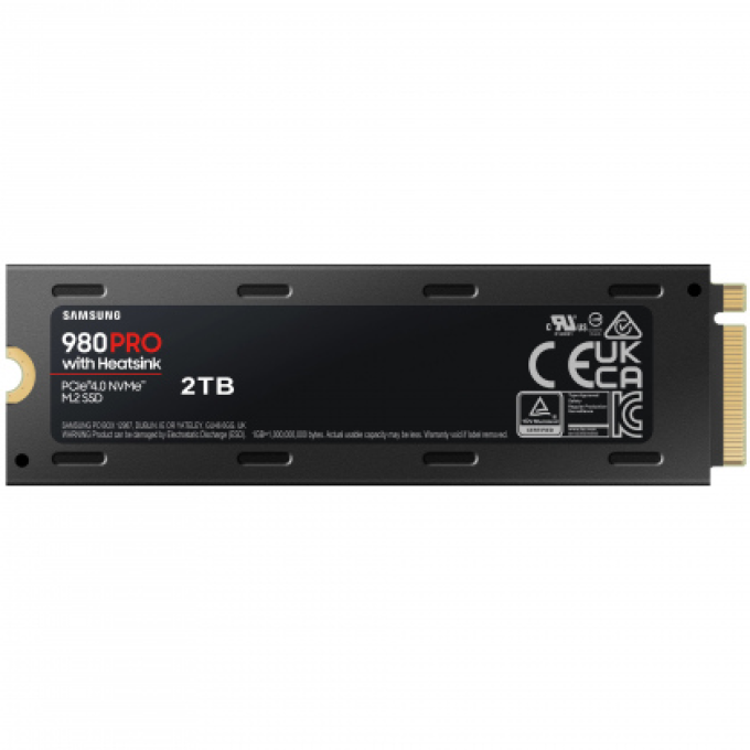 Ảnh Ổ cứng SSD M2-PCIe 2TB Samsung 980 PRO  (kèm tản nhiệt - Chuyên game PlayStation PS5) 1
