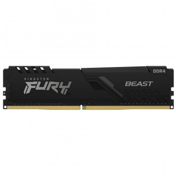 Ảnh RAM DDR4 Desktop 8GB Kingston Fury Beast Black 2666MHz 1