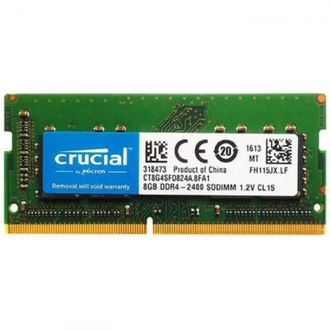 Ảnh RAM DDR4 Laptop 8GB Crucial 2400Mhz 1