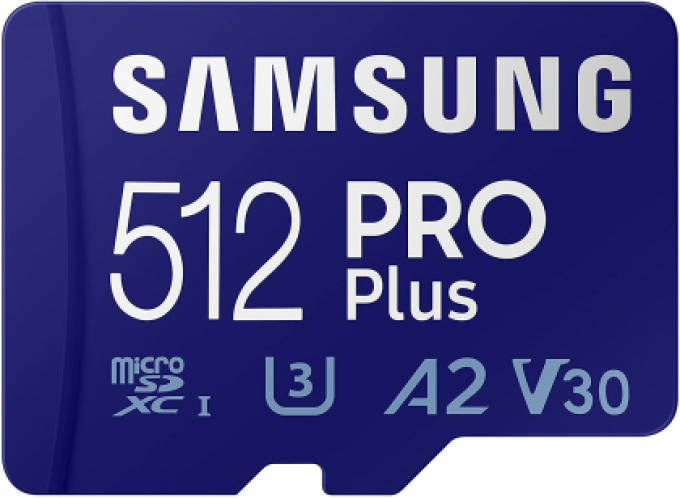 Ảnh Thẻ nhớ MicroSD 512GB Samsung PRO Plus 160/120 MBs (Bản mới nhất) 1