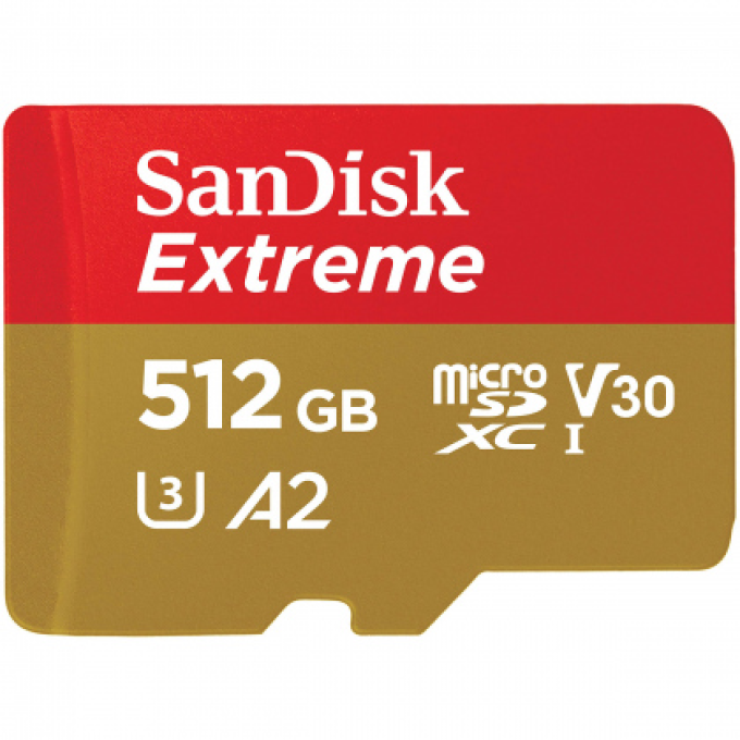 Ảnh Thẻ nhớ MicroSD 512GB Sandisk Extreme 190 MB/s (Bản mới nhất 2022) 1