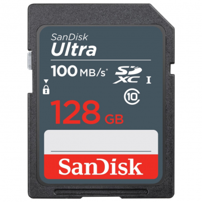 Ảnh Thẻ nhớ SD 128GB SanDisk Ultra GN3 100 MB/s (SDSDUNR-128G-GN3IN) 1