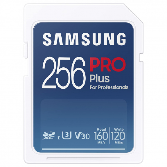 Ảnh Thẻ nhớ SD 256GB Samsung PRO Plus For Professionals MB-SD256K (Bản mới nhất) 1