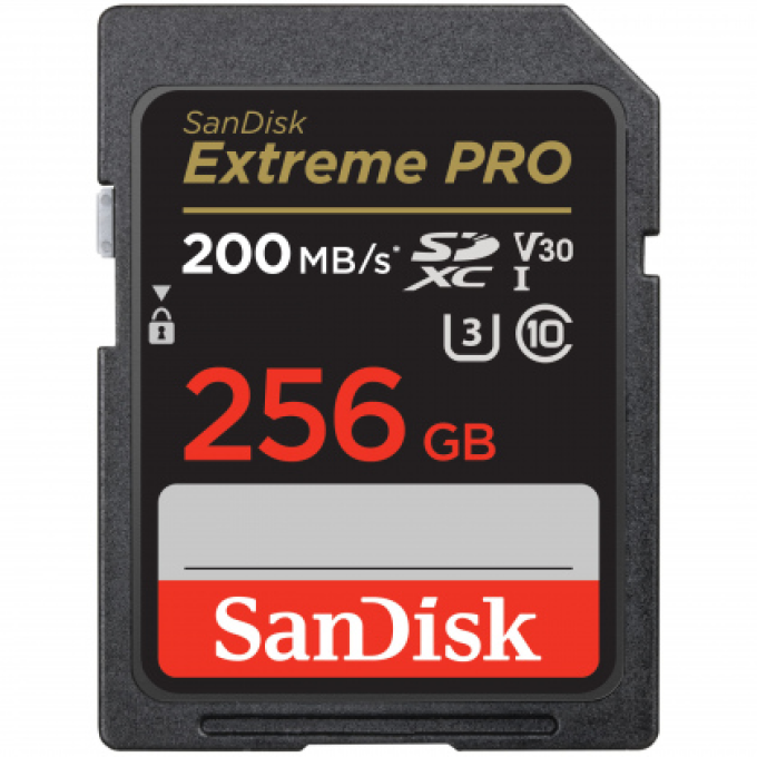 Ảnh Thẻ nhớ SD 256GB SanDisk Extreme Pro 200 MB/s (Bản mới nhất 2022) 1