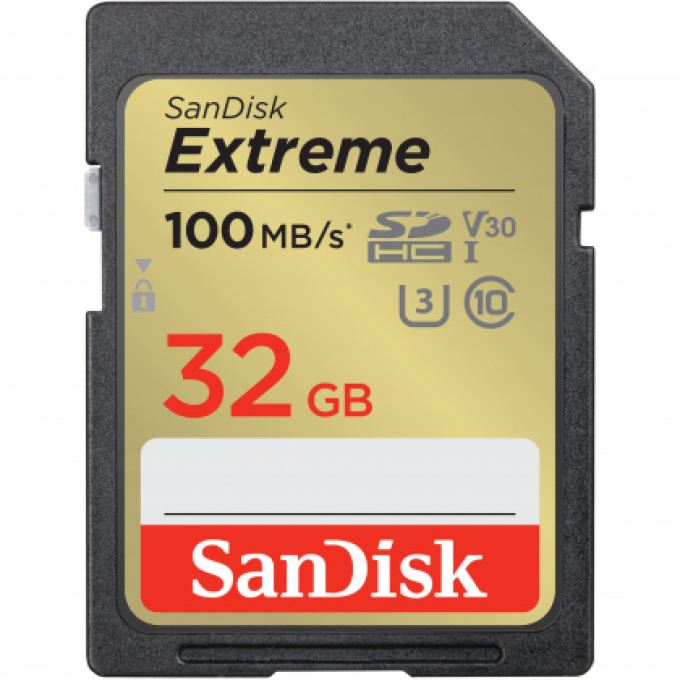 Ảnh Thẻ nhớ SD 32GB SanDisk Extreme (Bản mới nhất 2023) 1