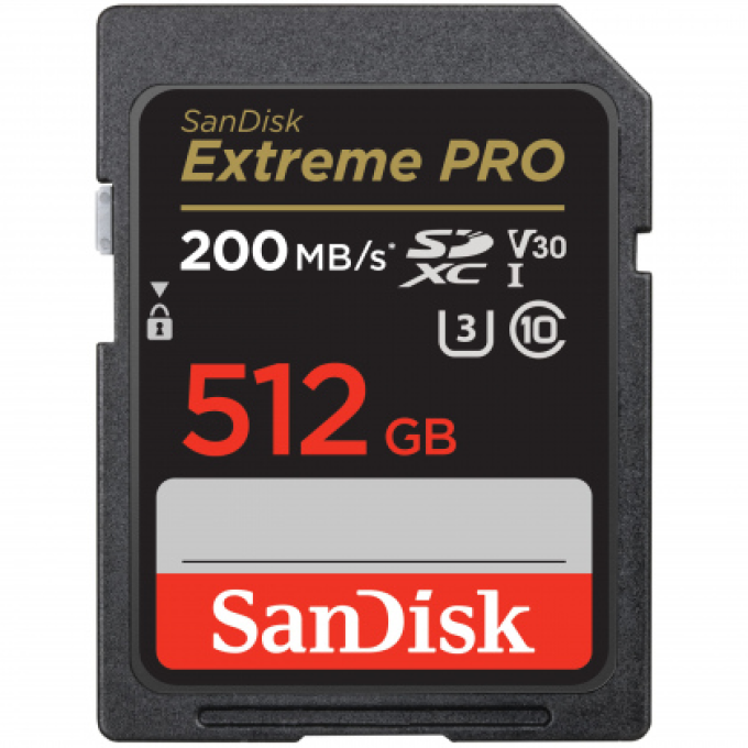 Ảnh Thẻ nhớ SD 512GB SanDisk Extreme Pro 200 MB/s (Bản mới nhất 2022) 1