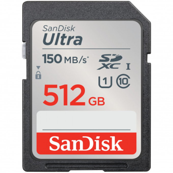 Ảnh Thẻ nhớ SD 512GB SanDisk Ultra GN6 2023 150 MB/s (SDSDUNC-512G-GN6IN) 1