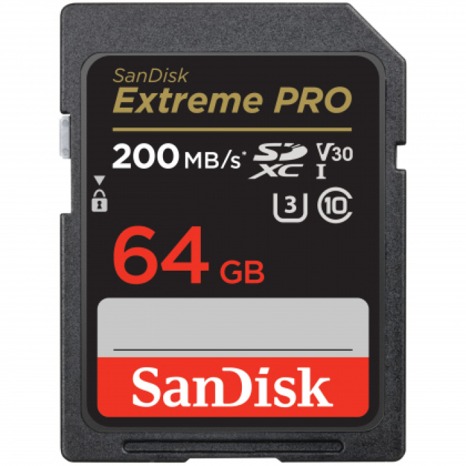 Ảnh Thẻ nhớ SD 64GB SanDisk Extreme Pro  200 MB/s (Bản mới nhất 2022) 1