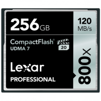 Ảnh Thẻ nhớ 256GB CompactFlash Lexar Professional 800X 120/75 MBs 0